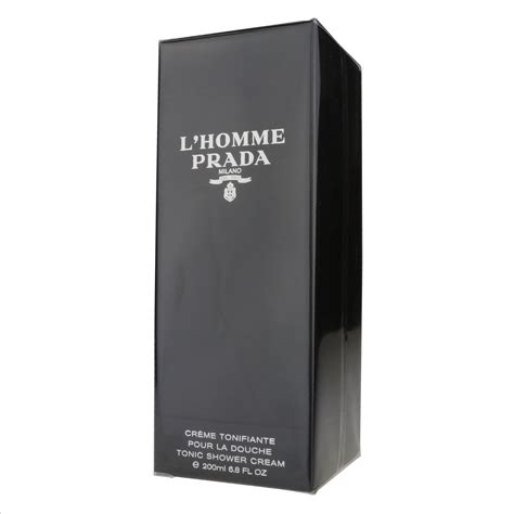 Prada L'Homme Tonic Shower Cream 6.8oz/200ml .